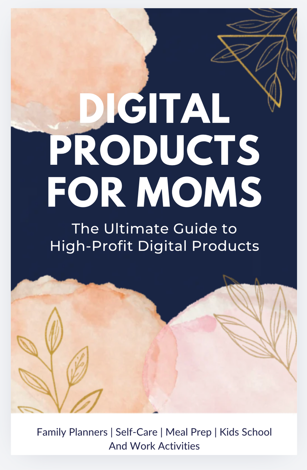 Digital ebook for moms