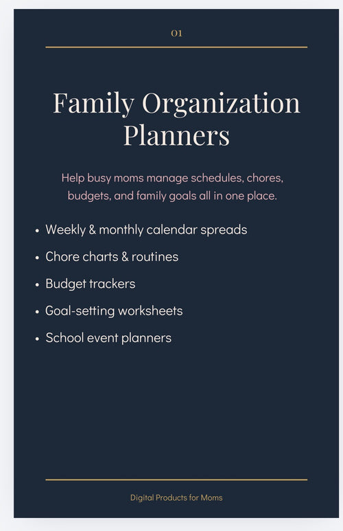 Digital ebook for moms